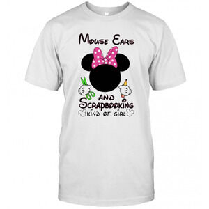 Mickey Mouse Cars And Scrapbooking Kind Of Girl T-Shirt